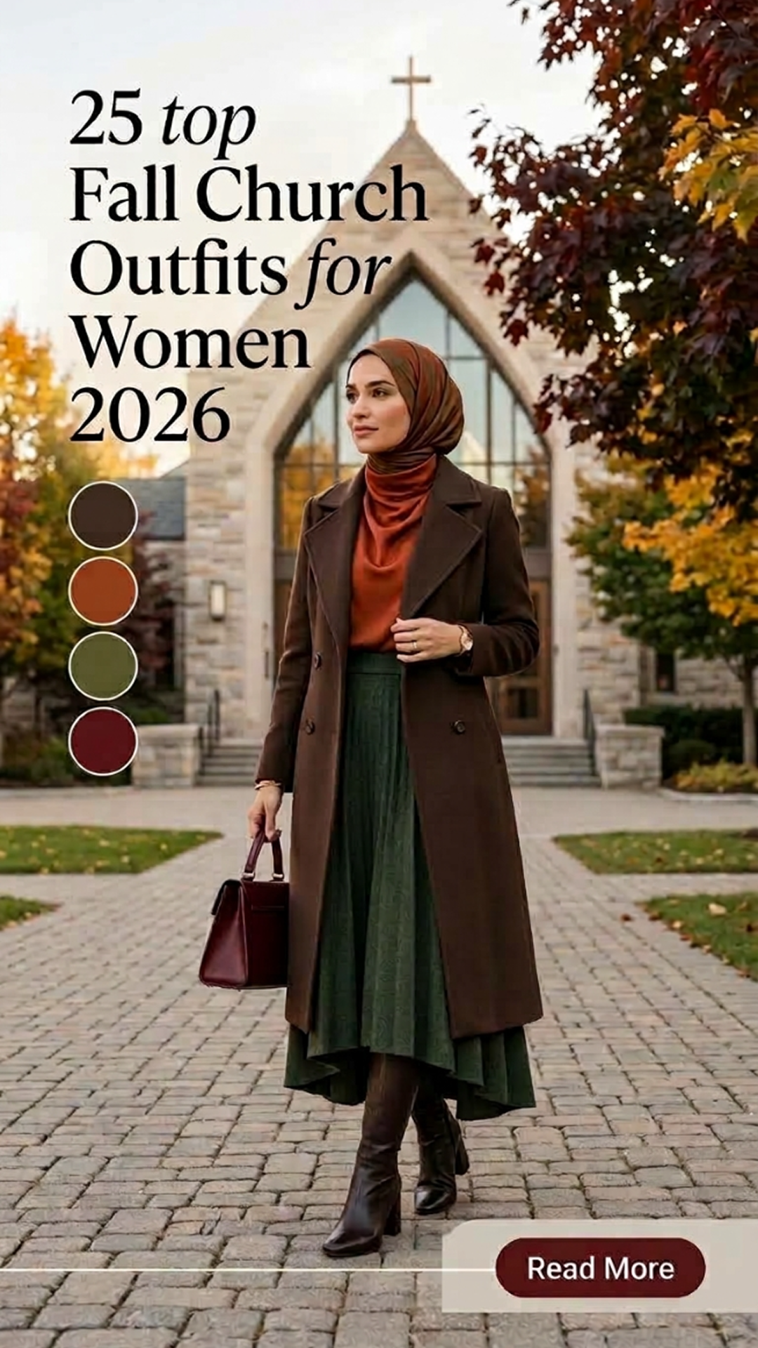 25 Fall Church Outfits for Women 2026 | Chic, Modest & Stylish Fall Church Outfit Ideas