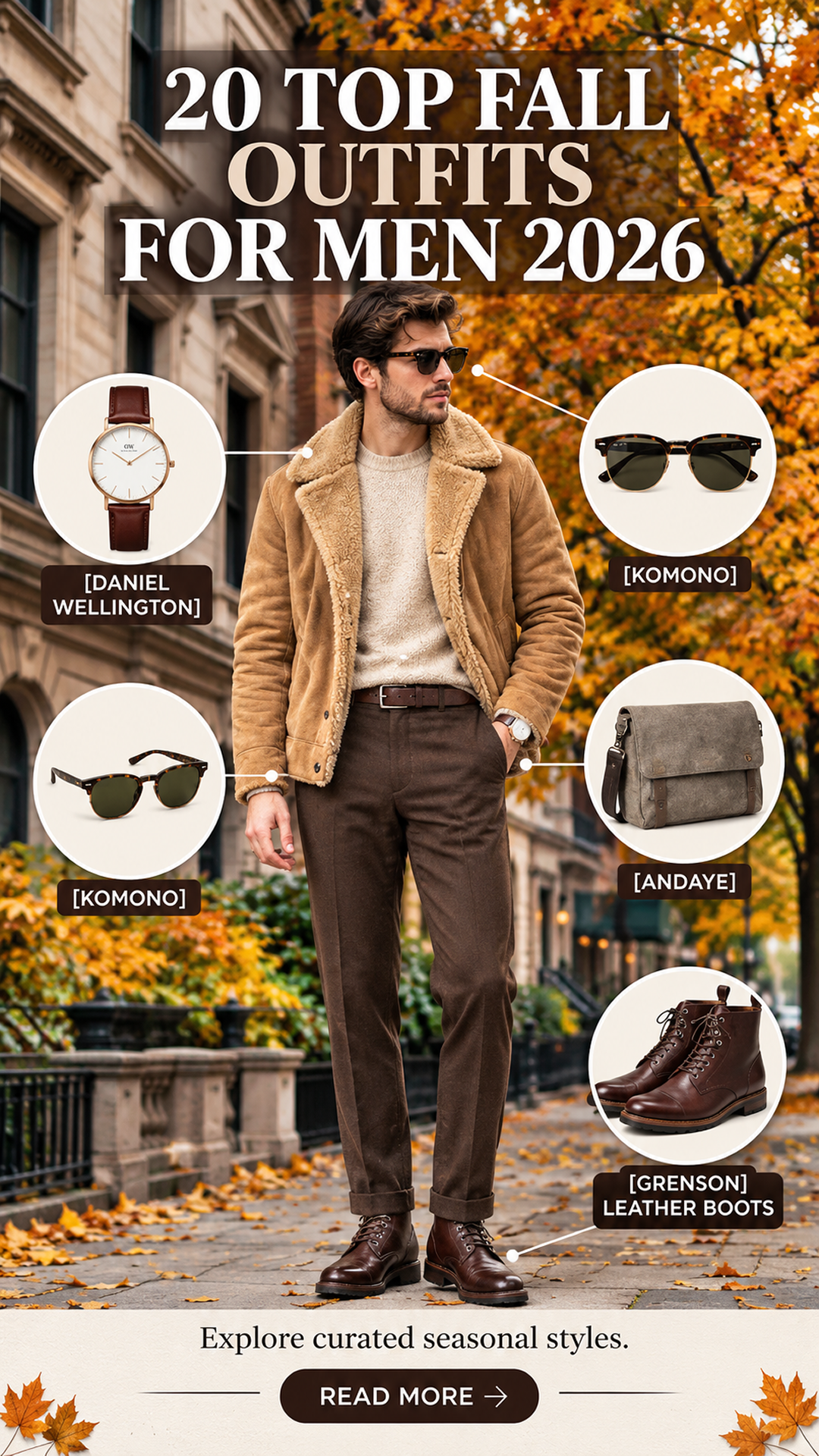 20 Fall Outfits for Men 2026 | Stylish, Casual & Trendy Fall Outfit Ideas for Men