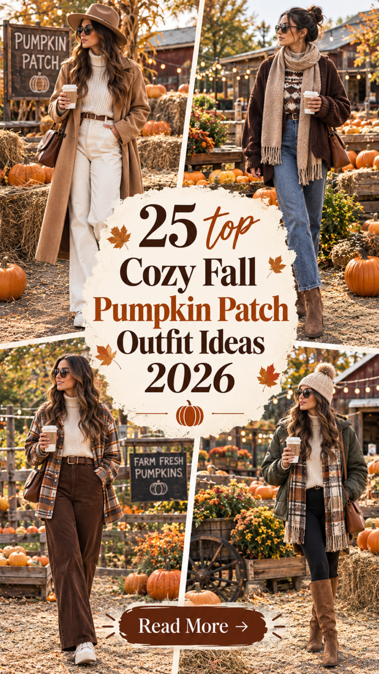 25 Cozy Fall Pumpkin Patch Outfit Ideas 2026 | Cute, Chic & Stylish Pumpkin Patch Outfits