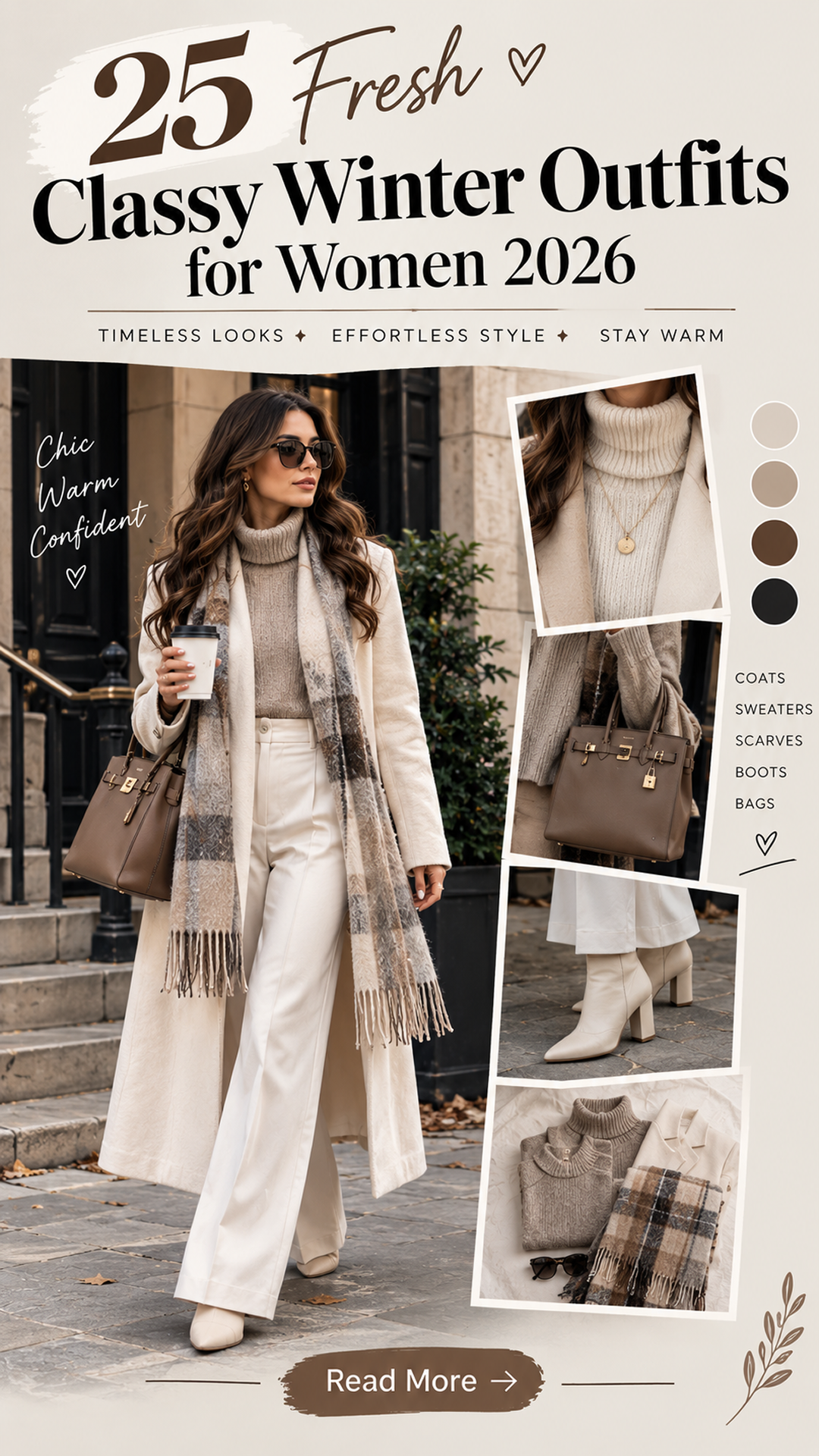 25 Classy Winter Outfits for Women 2026 | Elegant, Chic & Stylish Winter Outfit Ideas