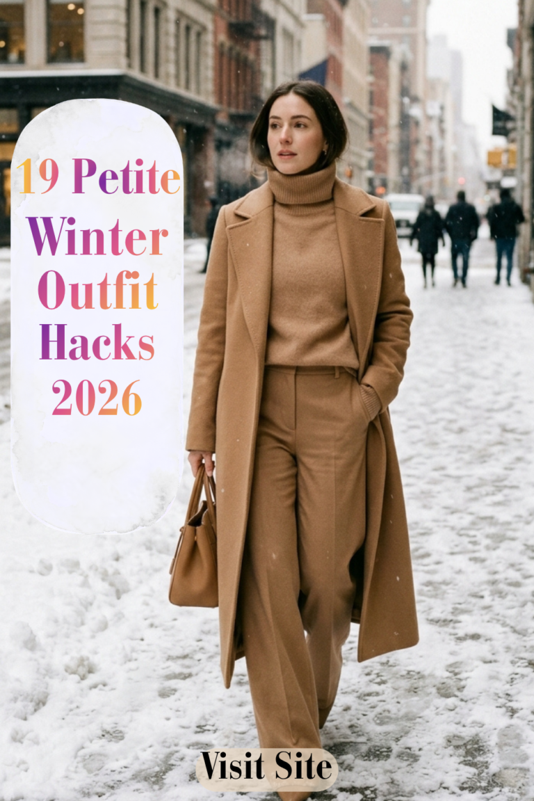 19 Petite Winter Outfit Hacks 2026 | Elongate Your Silhouette in Bulk