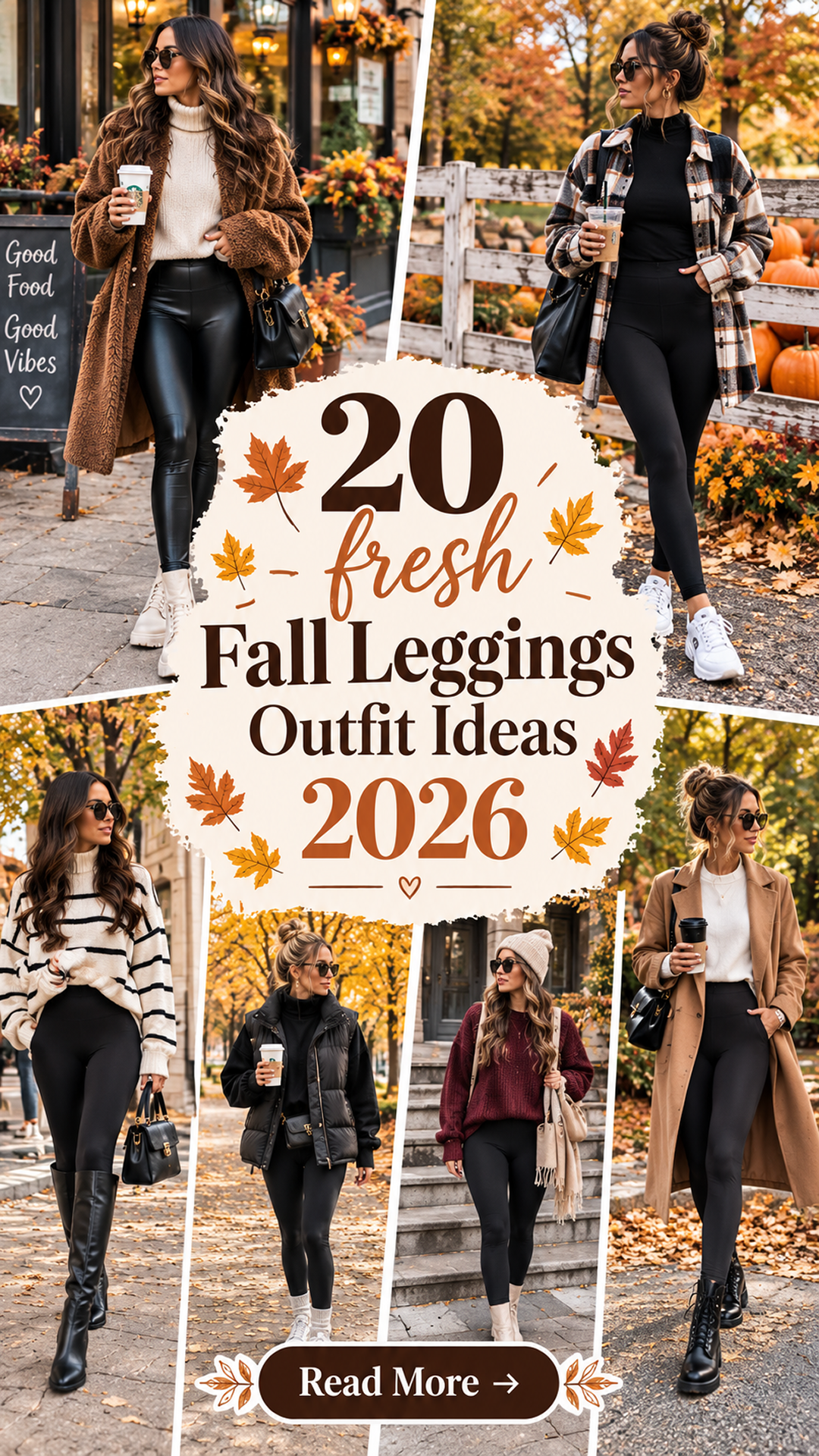 20 Fall Leggings Outfit Ideas 2026 | Cute, Cozy & Stylish Fall Leggings Outfits