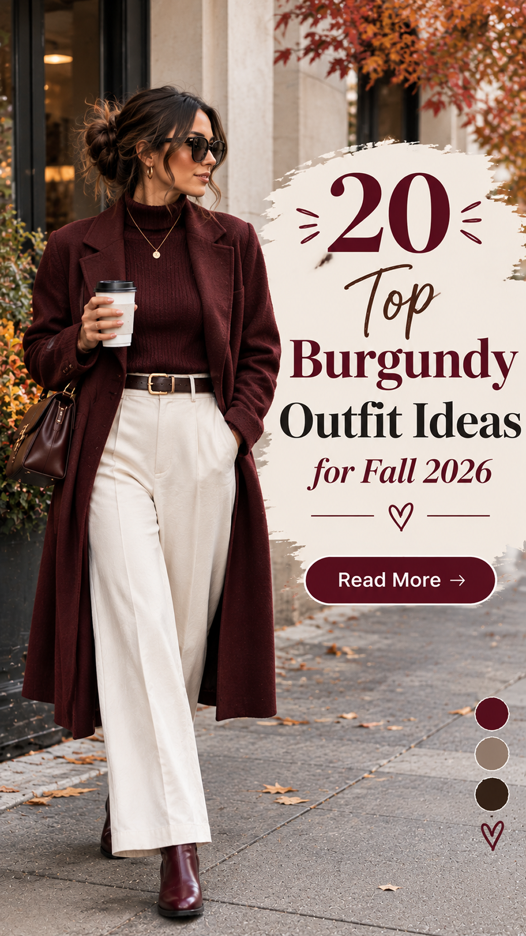 20 Burgundy Outfit Ideas for Fall 2026 | Chic, Classy & Elegant Burgundy Looks