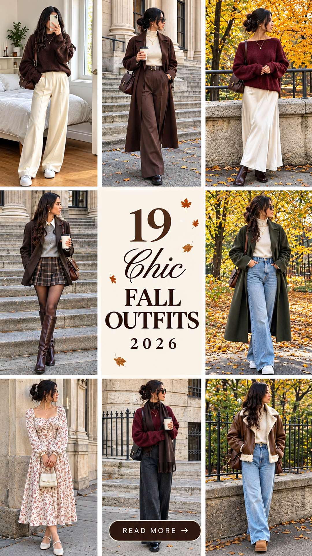 19 Chic Fall Outfits 2026 Inspired by Pinterest Style Trends