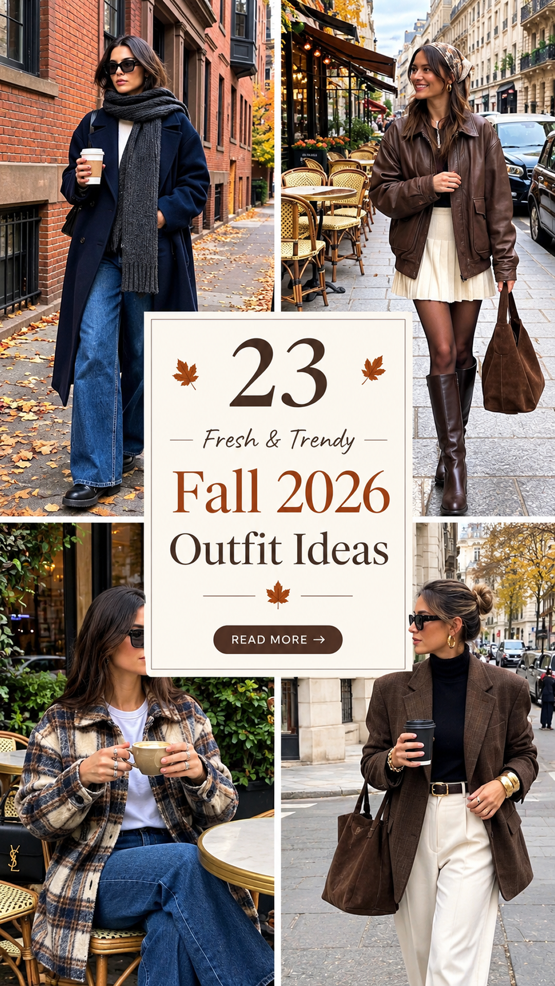 23 Trendy Fall Outfit Ideas 2026 to Elevate Your Autumn Style