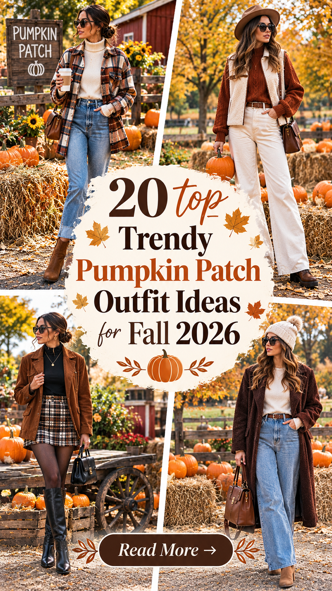 20 Trendy Pumpkin Patch Outfit Ideas for Fall 2026 | Cute, Cozy & Stylish Pumpkin Patch Outfits