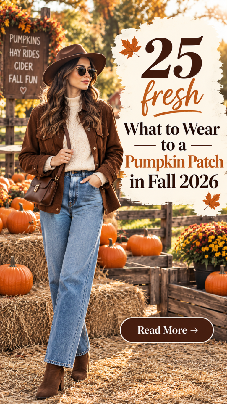 25 What to Wear to a Pumpkin Patch in Fall 2026 | Cute & Cozy Autumn Style