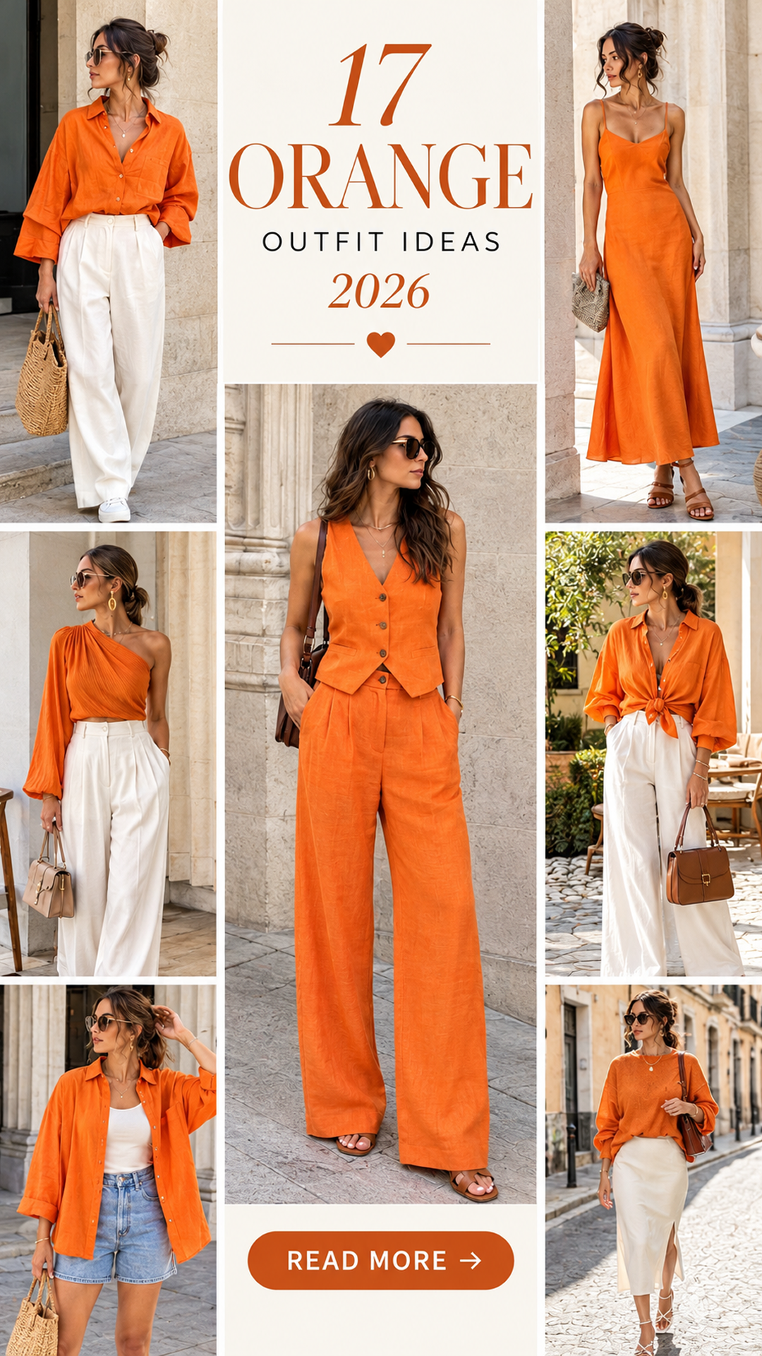 17 Orange Outfit Ideas 2026 for a Cute Pumpkin-Inspired Autumn Style
