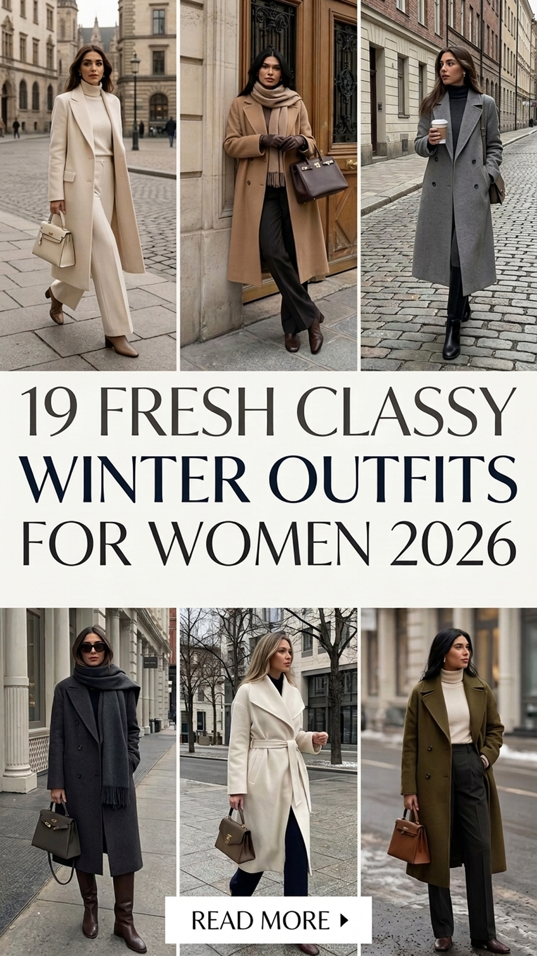 19 Classy Winter Outfits for Women 2026 Elegant & Timeless Style