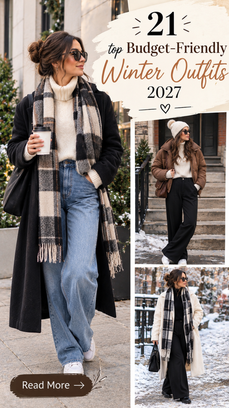 21 Budget-Friendly Winter Outfits 2027 | Look Expensive on a Budget