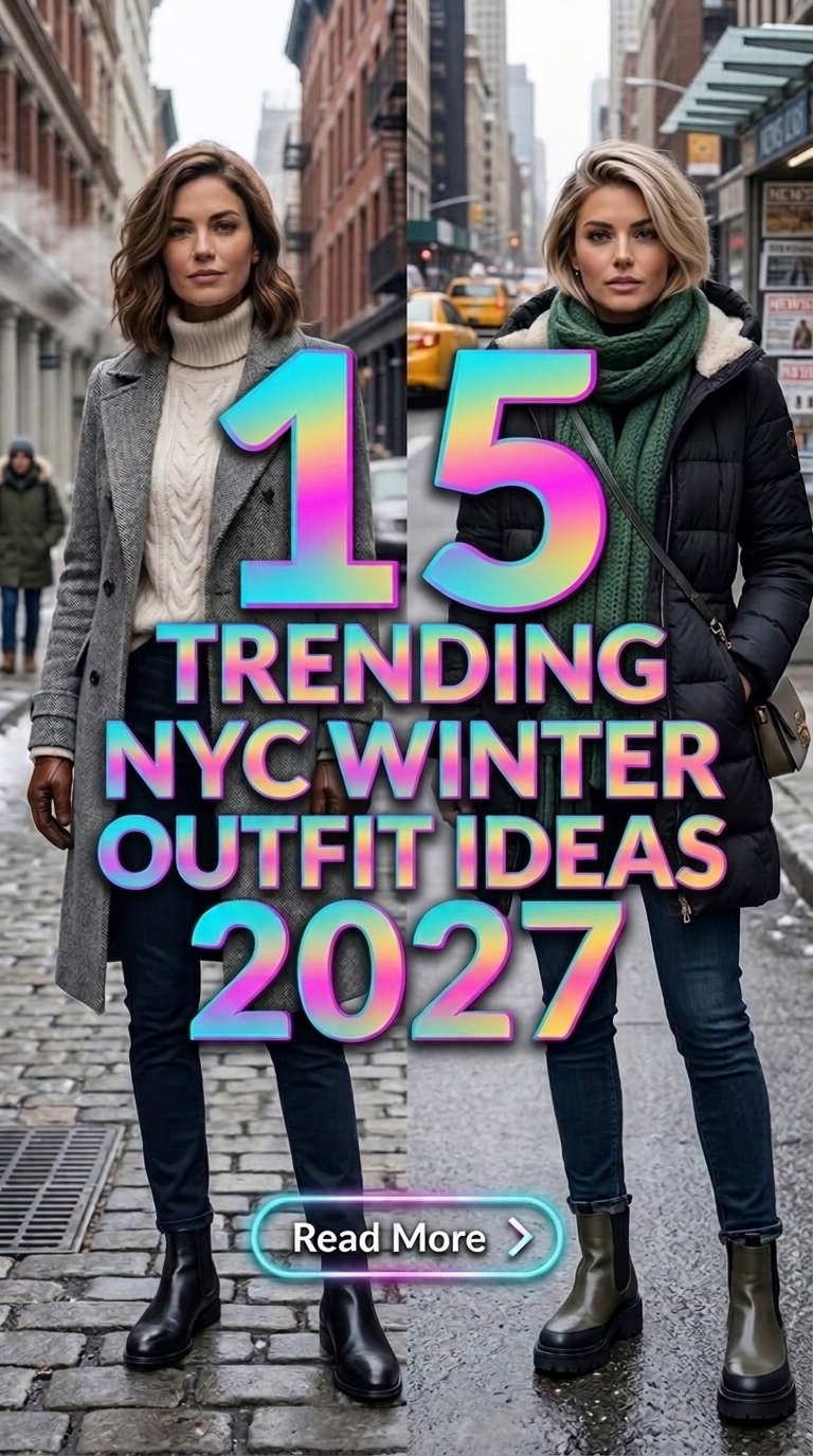 15 NYC Winter Outfit Ideas 2027 | Street Style from New York City